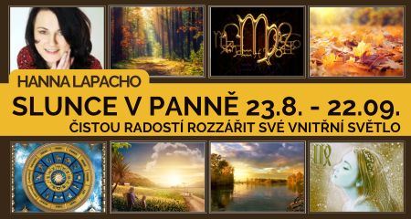 Astrologická předpověď na období 23.8.-22.9.2023 - Slunce v Panně – Přirozená tvořivost