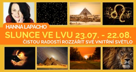 HOROSKOP pro období LVA 23.07.-22.08.2023 – Čistou radostí rozzářit své vnitřní světlo