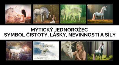 Mýtický jednorožec – Symbol čistoty, lásky, nevinnosti a síly