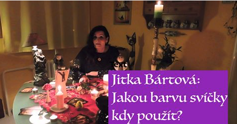 Jitka Bártová: Jakou barvu svíčky kdy použít?